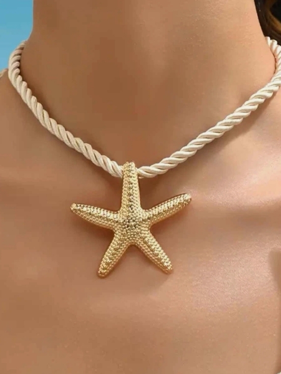 Jewelry - Starfish Rope Necklace